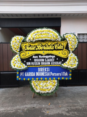 Papan Bunga Duka di Kotamobagu Utara